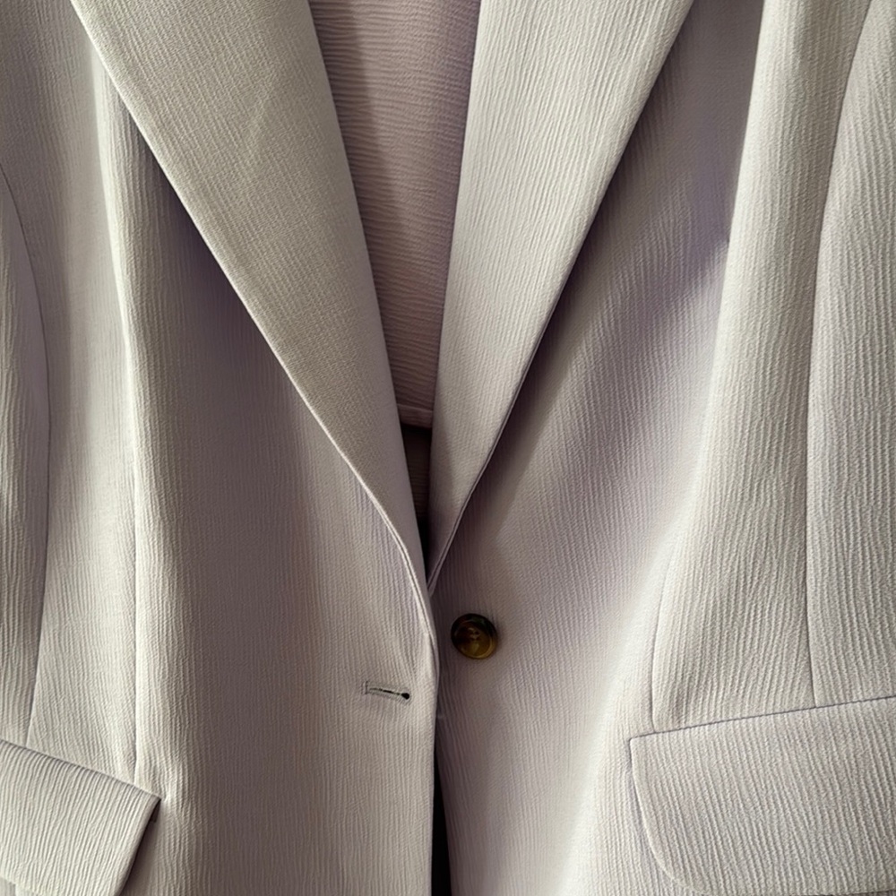 Eloquii Lavender Blazer - Picture 3 of 8